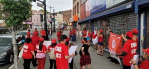 CWA LOCAL 1037 AND LA CASA DE DON PEDRO WORKERS RALLY IN NEWARK AHEAD OF NLRB VOTE