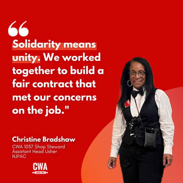 Meet Our Shop Steward: Christine Bradshaw