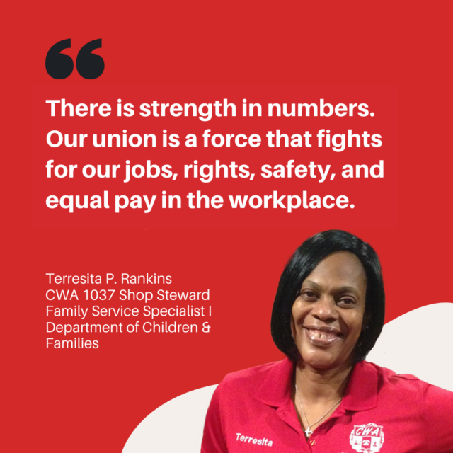 Meet Our Shop Steward: Terresita P. Rankins