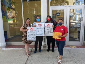 La Casa De Don Pedro Administrative Assistants Deliver Petition Demanding Pay Increase