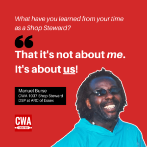 Meet Our Shop Steward: Manuel Burse