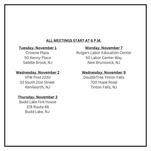 ATTENTION STATE WORKERS: Local 1037 Emergency Membership Meetings on Upcoming State Worker Contract Bargaining