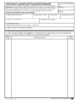 State Position Classification Questionnaire (DPF-44) - Communications ...