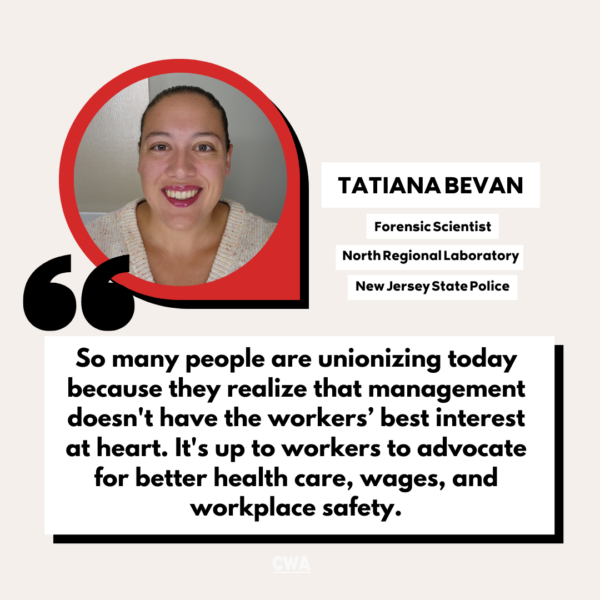 Shop Steward Spotlight: Tatiana Bevan