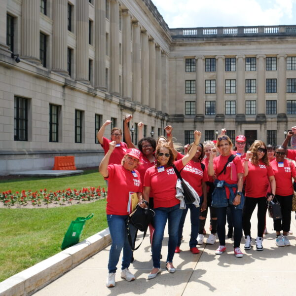 1037 In-Home Providers Lobby in Trenton for Accessible & Affordable Childcare