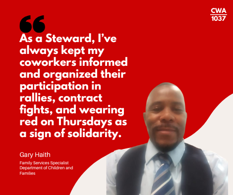 Shop Steward Spotlight: Gary Haith