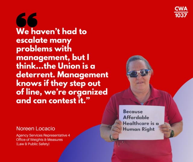 Shop Steward Spotlight: Noreen Locacio